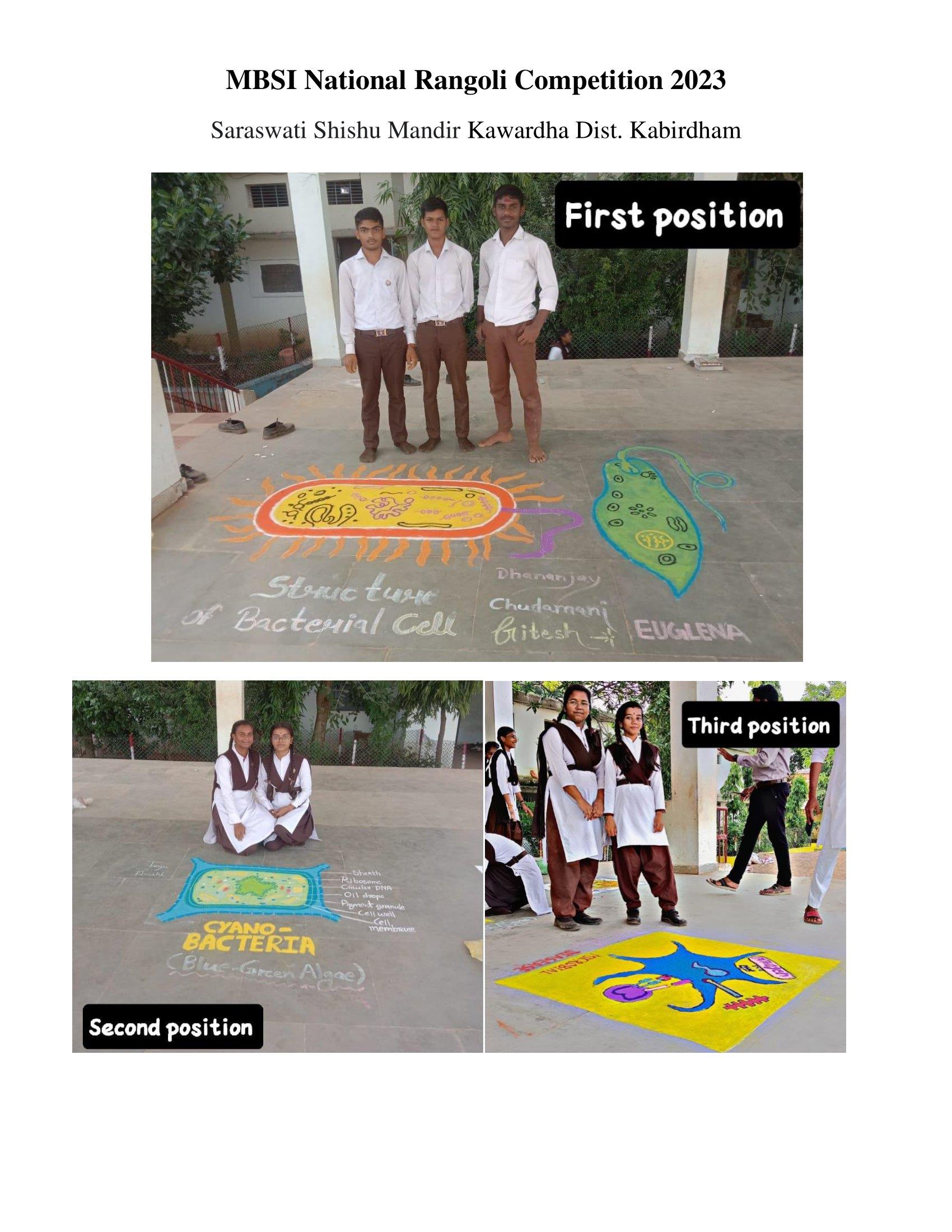 National Level Rangoli Competition 